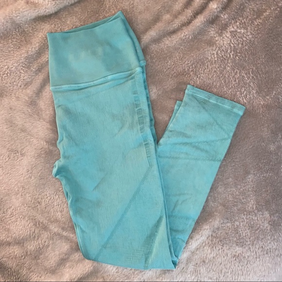 NUX Pants - NUX Turquoise Leggings